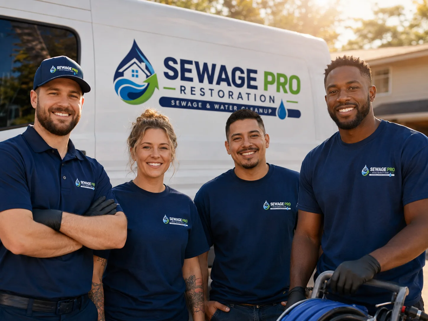 Sewage Cleanup Services company in Numidia, PA